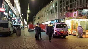 Ataque en calle de La Haya dejó 3 heridos. Foto: AFP/Video: Canal N