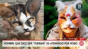 Hombre que decía ser therian es detenido por robo. Foto y video: AN