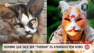 Hombre que decía ser therian es detenido por robo. Foto y video: AN