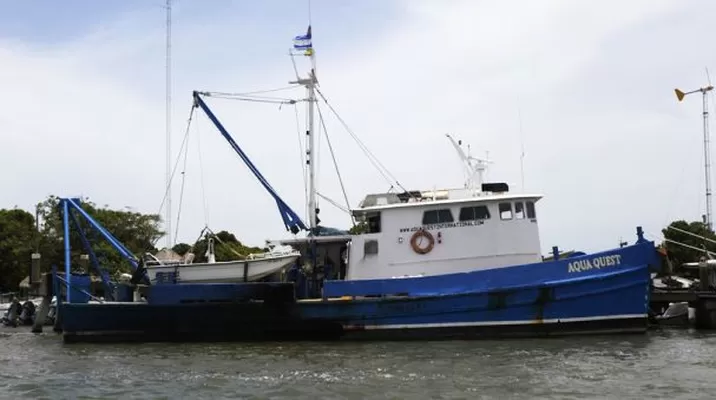 La embarcación Waly salió de Puerto Lempira hacia el cabo Gracias a Dios. Foto: RT La embarcación Waly salió de Puerto Lempira hacia el cabo Gracias a Dios. Foto: RT