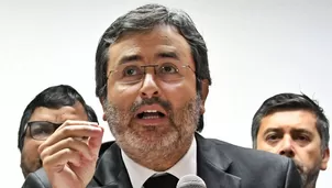 Juan Jiménez Mayor, exjefe de misión anticorrupción de la OEA en Honduras. Foto: AFP