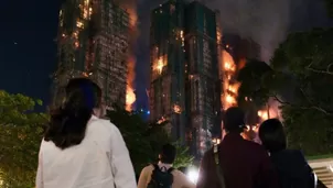 Al menos 13 muertos en incendio en complejo residencial en Hong Kong / AFP