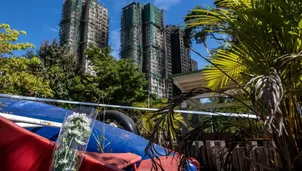 Hong Kong decretó tres días de luto tras incendio /AFP