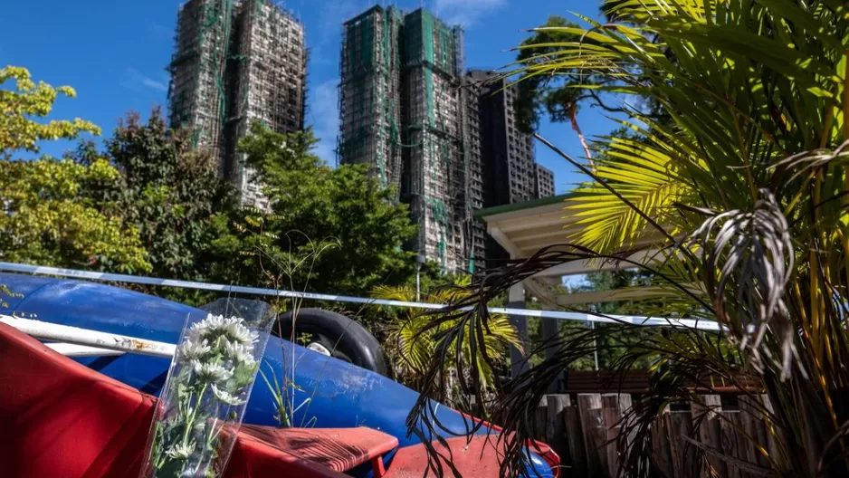 Hong Kong decretó tres días de luto tras incendio /AFP Hong Kong decretó tres días de luto tras incendio /AFP