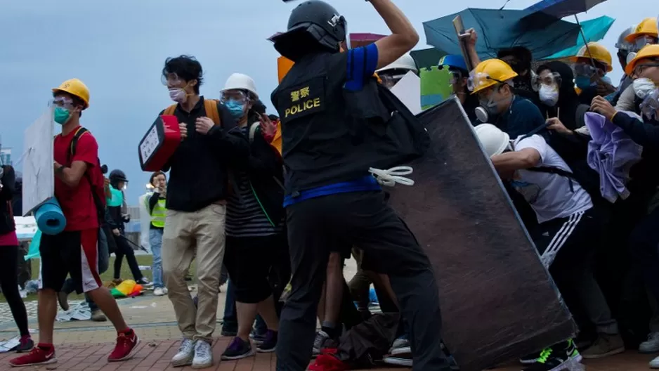 Hong Kong: protestas dejan más de medio centenar de detenidos y varios heridos