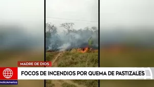 Incendios forestales siguen causando alarma. Foto: Captura Am&eacute;rica TV