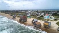 Huracán Dorian golpea la costa este de EE.UU tras arrasar las Bahamas. Foto: EFE/Video: Canal N