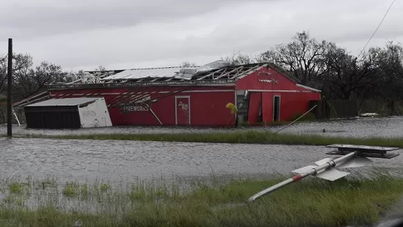 Huracán Harvey ha provocado lluvias e inundaciones