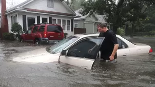 Huracán ha causado inundaciones en algunas zonas de Carolina del Sur. Foto: AFP