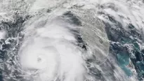 A las 17H00 GMT, el hurac&aacute;n Michael se arremolinaba en el Golfo de M&eacute;xico a 470 Km al sur de Panama City. (Foto: AFP)