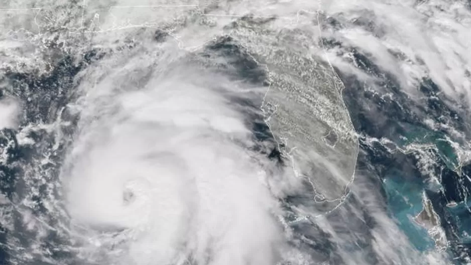 A las 17H00 GMT, el hurac&aacute;n Michael se arremolinaba en el Golfo de M&eacute;xico a 470 Km al sur de Panama City. (Foto: AFP)