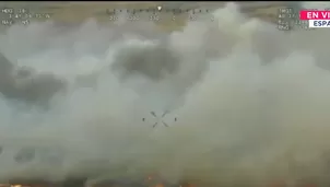 Incendio forestal en Madrid provoca evacuaciones y alarma social. Foto y video: Canal N