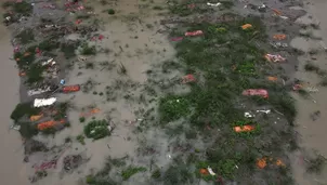 India: Las aguas sagradas del río Ganges rebosan de muertos por COVID-19. Foto referencial: AFP