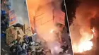 India: Incendio en tienda de pirotécnicos generó pánico