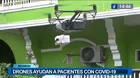 Indonesia: Drones ayudan a pacientes con COVID-19