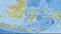 El movimiento tel&uacute;rico se produjo a las 06H47 hora local (22H47 GMT del s&aacute;bado) a una profundidad de siete kil&oacute;metros con epicentro en la isla de Lombok. (Foto: USGS)