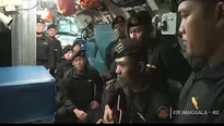 Indonesia: Un video de los marineros del submarino hundido cantando conmueve al país. Foto: AFP