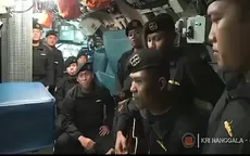Indonesia: Un video de los marineros del submarino hundido cantando conmueve al país - Noticias de submarino