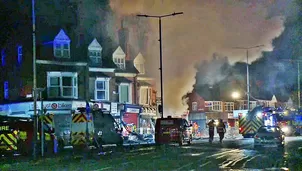 Inglaterra: fuerte explosión deja cuatro muertos. Video: AFP