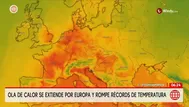 Intensa ola de calor en Europa occidental genera alarma