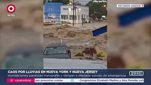 Nueva York declara emergencia tras lluvias que inundaron calles y estaciones del metro