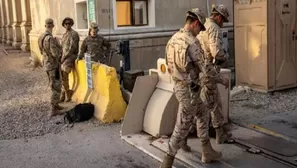 Irak: Cinco cohetes impactan en base con soldados estadounidenses. Foto referencial: AFP