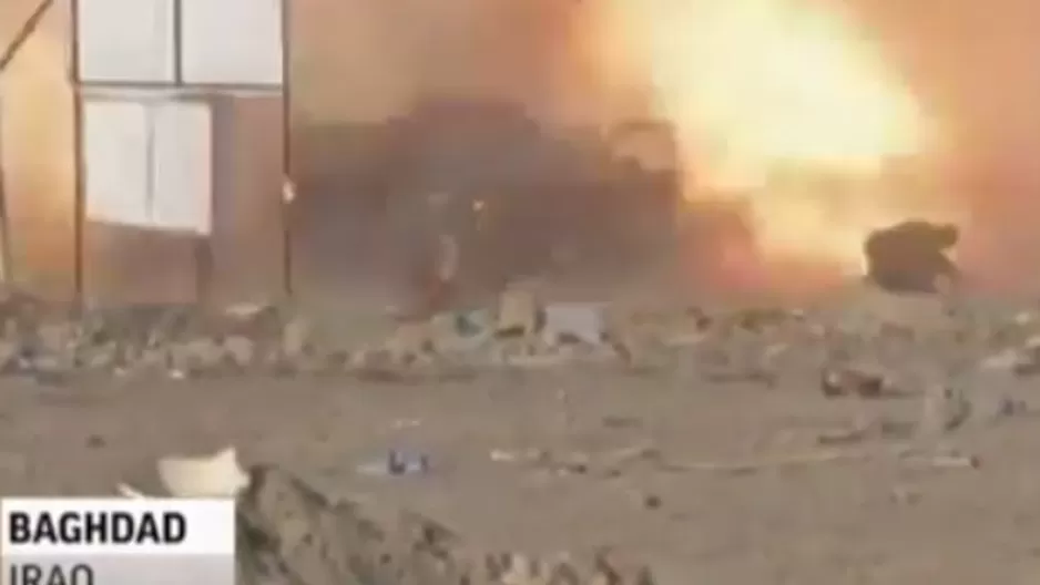 Irak: Video del terrible momento de explosión de coche bomba que dejó 31 muertos