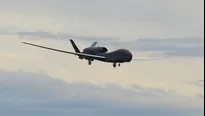 Dron estadounidense RQ-4 Global Hawk. Foto: AFP