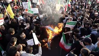 Protestas en Irán. Foto: AFP / Video: América Noticias