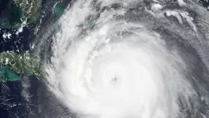 Huracán Irma. Foto y video: AFP