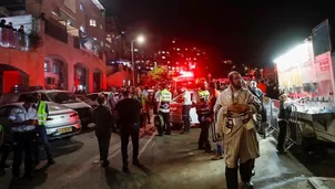 Israel: Colapso de la grada de una sinagoga deja dos muertos y decenas de heridos. Foto referencial: AFP