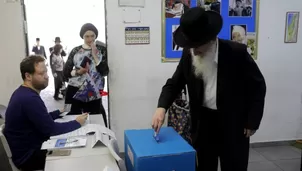 Elecciones legislativas en Israel deciden el futuro de Benjamin Netanyahu. Foto: AFP