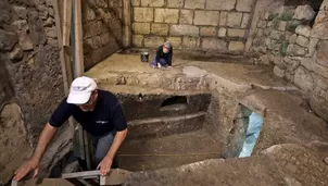 Israel: Hallan complejo subterráneo de hace dos milenios en la antigua Jerusalén. Foto: AFP