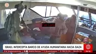 Israel intercepta flotilla humanitaria que se dirigía hacia Gaza