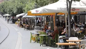 Israel reabre cafés, bares y restaurantes solo para los vacunados contra la COVID-19. Foto: EFE referencial