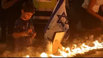 Vigilia realizada en la capital de Israel en memoria de las víctimas de Hamás - Foto: AFP - Video: Canal N