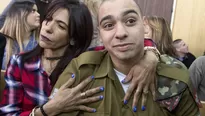 Un tribunal militar israelí condenó el martes a 18 meses de prisión al soldado Elor Azaria, hallado culpable de haber rematado a un palestino que se encontraba herido en el suelo. (Vía: AFP)