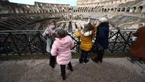 Italia alivia las restricciones contra la COVID-19, abren el Coliseo de Roma y los museos. Foto: AFP