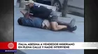 Italia: Asesina a vendedor nigeriano en plena calle y nadie interviene