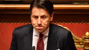 Italia: Giuseppe Conte anunció su renuncia al cargo de primer ministro. Foto: AFP