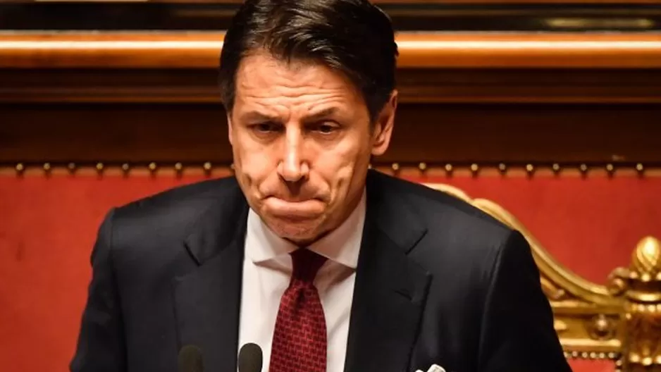 Italia: Giuseppe Conte anunció su renuncia al cargo de primer ministro. Foto: AFP Italia: Giuseppe Conte anunció su renuncia al cargo de primer ministro. Foto: AFP