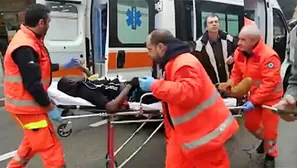 Italia: tiroteo contra extranjeros deja seis heridos “de color”. Video: AFP