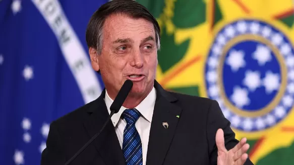 Jair Bolsonaro, presidente de Brasil. Foto: AFP