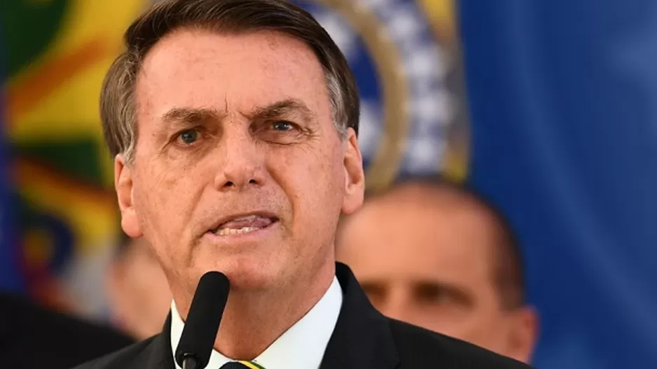 Jair Bolsonaro, gobernante de Brasil. Foto: AFP