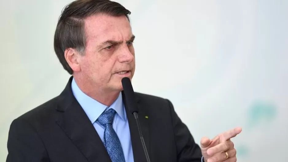 Jair Bolsonaro dice que Emmanuel Macron &quot;disfraza sus intenciones&quot; sobre la Amazon&iacute;a. Foto: AFP