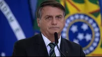 Jair Bolsonaro insulta a periodistas que le preguntan por los más de 500 000 muertos por COVID-19 en Brasil. Foto: EFE / Video: 