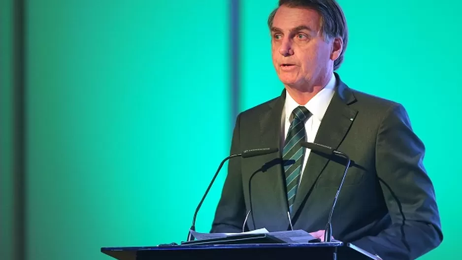 Jair Bolsonaro se refirió al presidente electo argentino, Alberto Fernández. Foto: AFP