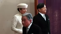 Japón: Akihito abdica como emperador y cede el trono a su hijo Naruhito. Foto: AFP