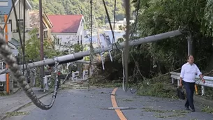 Japón: paso del tifón Faxai deja al menos 2 muertos y decenas de heridos en Tokio. Foto: AFP/Video: Canal N