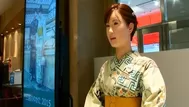 Japón: androide trabaja como recepcionista en un almacén